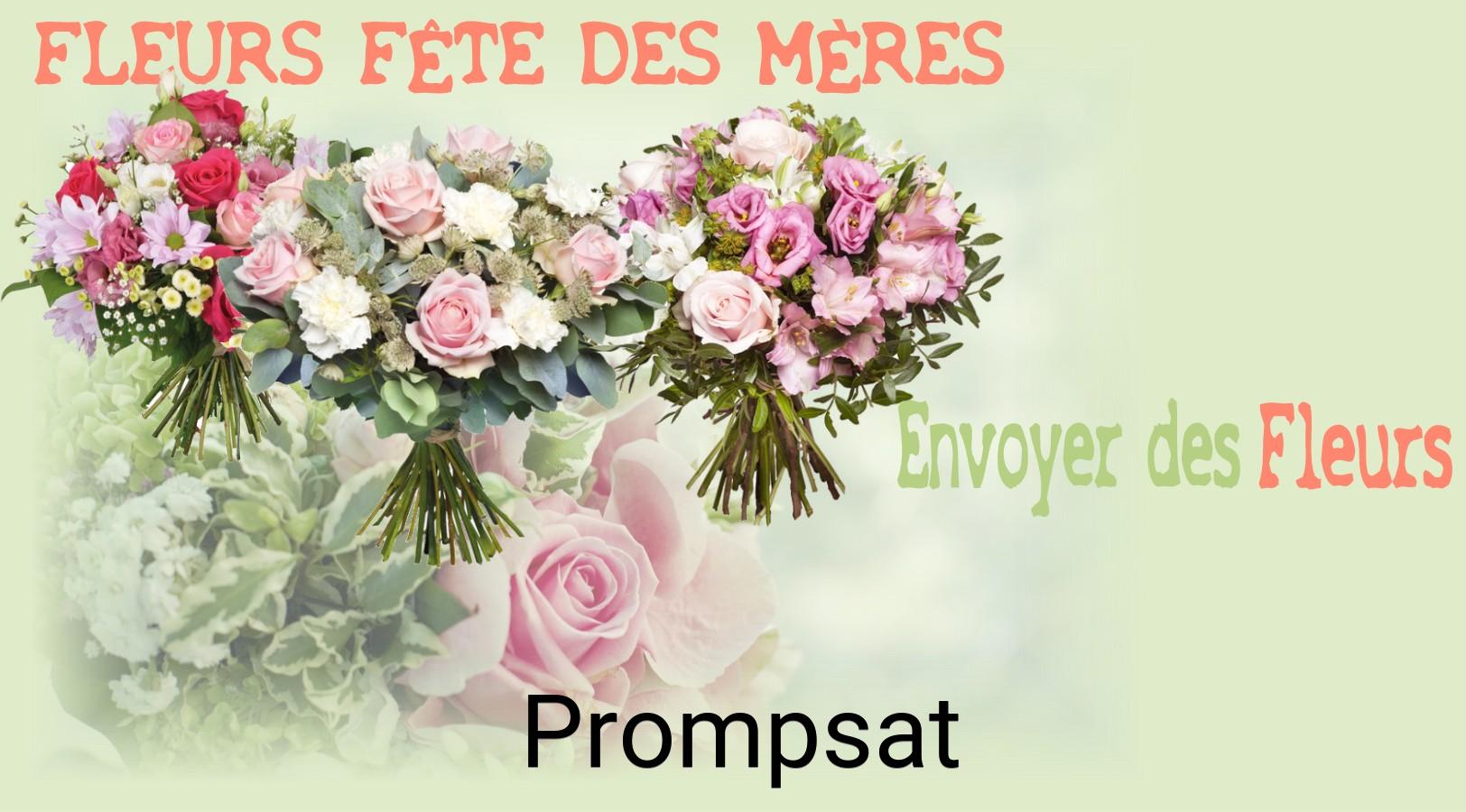 Bouquet de Fête des Mères livré à Prompsat